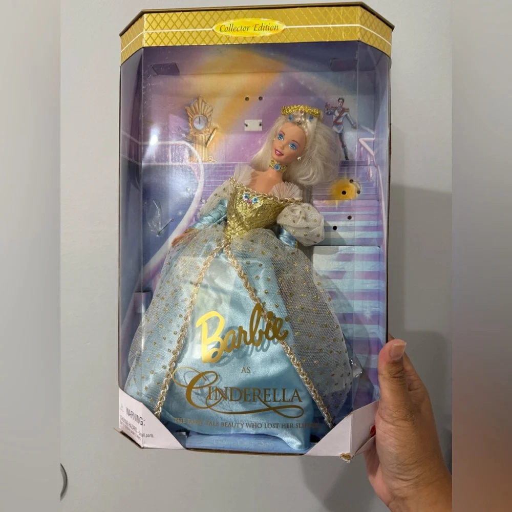 BARBIE As Cinderella Doll 1996 Collector Edition Fairy Tale Mattel